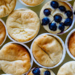 Rezept Kaesekuchen Muffin mit Heidelbeeren